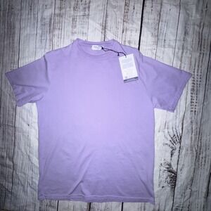 Mida Undici Premium Cotton Made In Italy Tee Mens Size Medium Mauve NWT